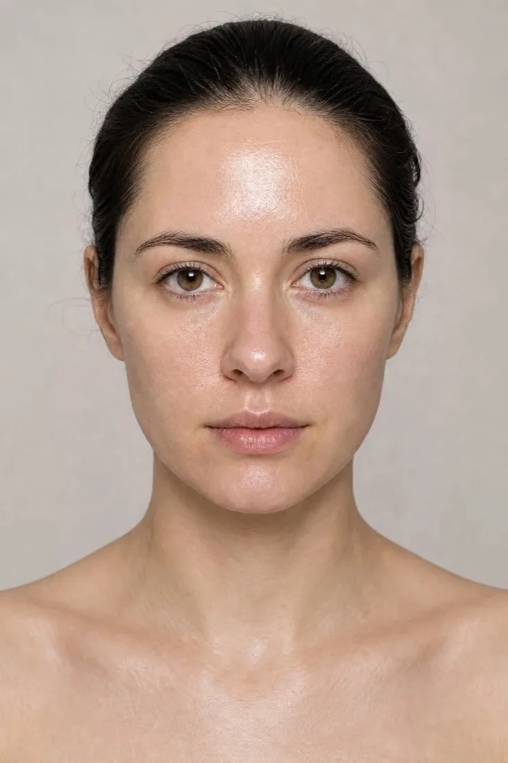 The same photograph simulated after clarity and glow