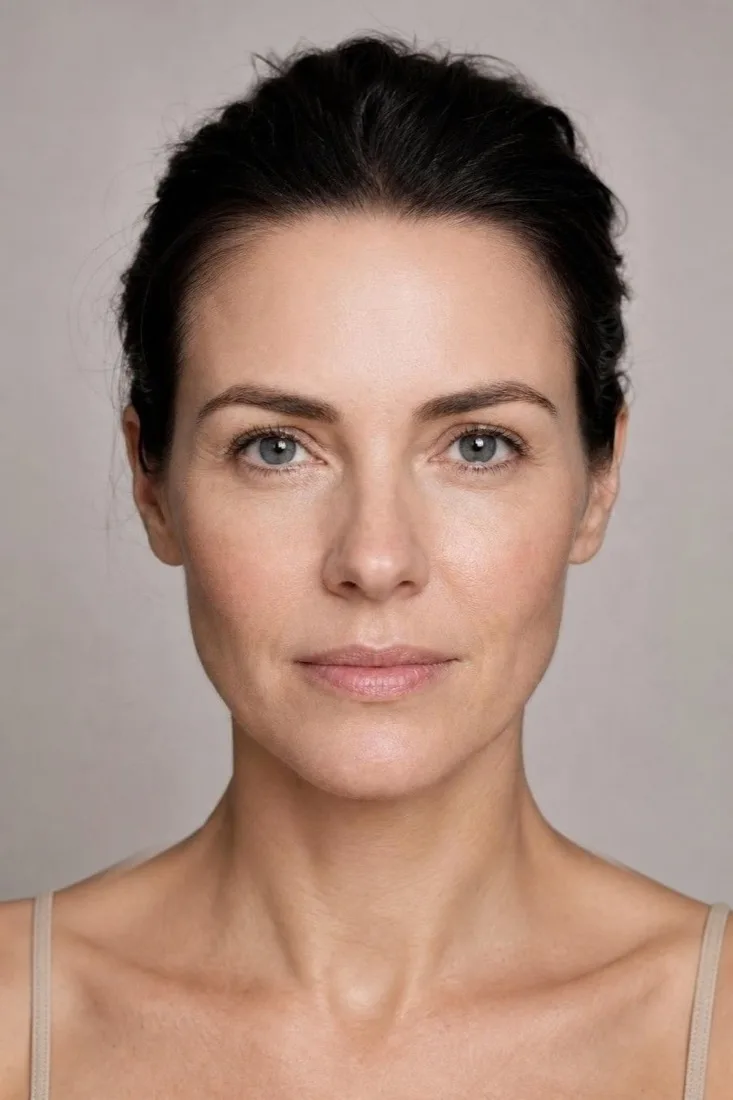 The same photograph simulated after rested, natural refresh